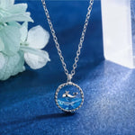 Dolphin Pendant Necklace for Women